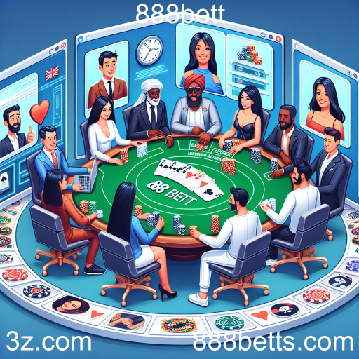 A Ascensão do Poker Online na Plataforma 888bett