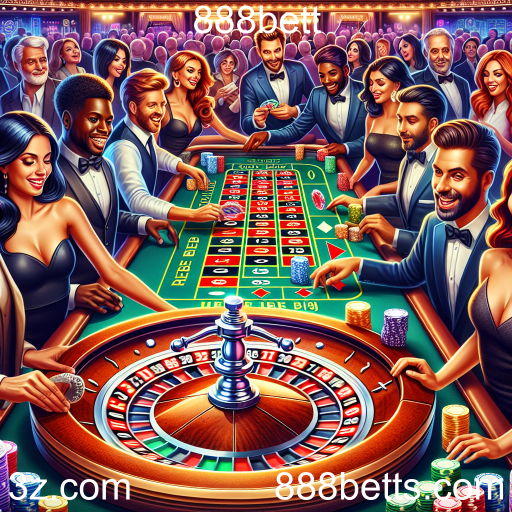 A Emoção da Roleta no 888bett